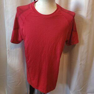 Men's Mack Weldon M Red Lightweight Stretch active wear Polo Shirt Q-Nova